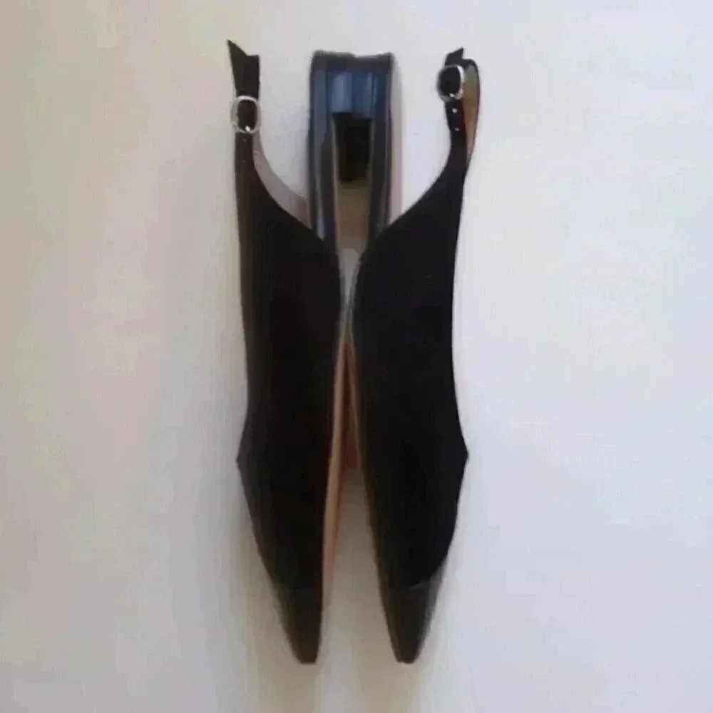 NATURALIZER 27 Edit 7-7.5 & 7.5-8 'Makenna' Sling Back Pointed Toe D'Orsay Flats - Picture 12 of 15